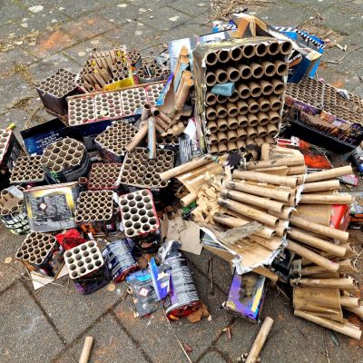 Tonnenweise Abfall nach Silvester: Verein fordert eine Einschränkung von Feuerwerk